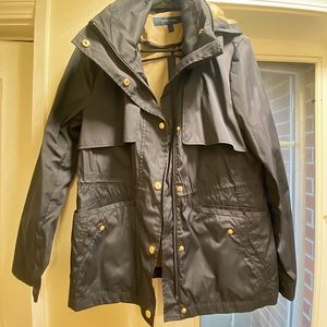 Cole Hahn M Navy Blue Rain Jacket